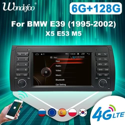 2 DIN Android 10 Car radio carplay For BMW E39 E53 M5 1995-2003 Stereo Multimedia Player 7" autoradio GPS Navigation bluetooth