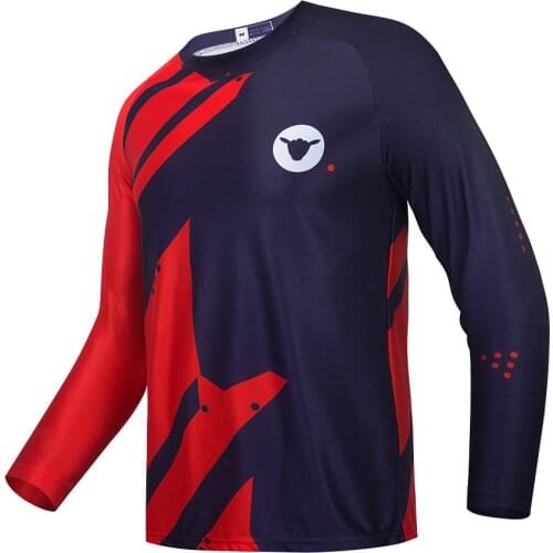 2021 Mens Downhill Jerseys RACE FACE Mountain Bike MTB Shirts Offroad DH Motorcycle Jersey Motocross Sportwear Clothing