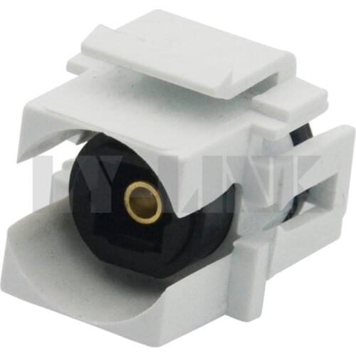 New style toslink audio fiber keystone jack