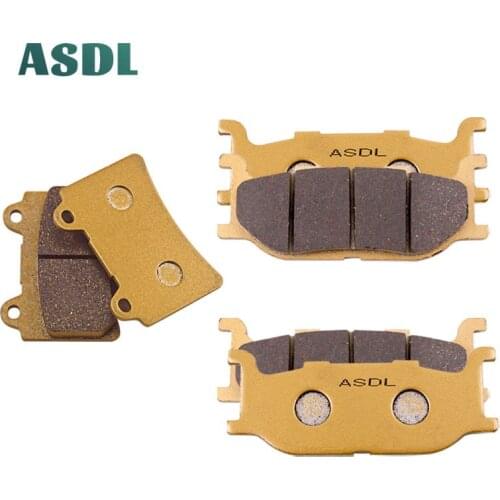 Motorcycle Front and Rear Brake Pads For Yamaha XVZ 1300 TF Venture Star 1999-2001 XV 1600 Wildstar 1999-2004 #c