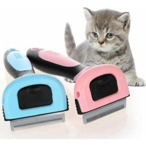 Dog Hair Remover Cat Brush Grooming Tools Detachable Trimmer Combs For Pet