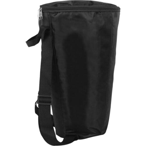 Djembe Storage Bag African Backpack Black Portable Bag