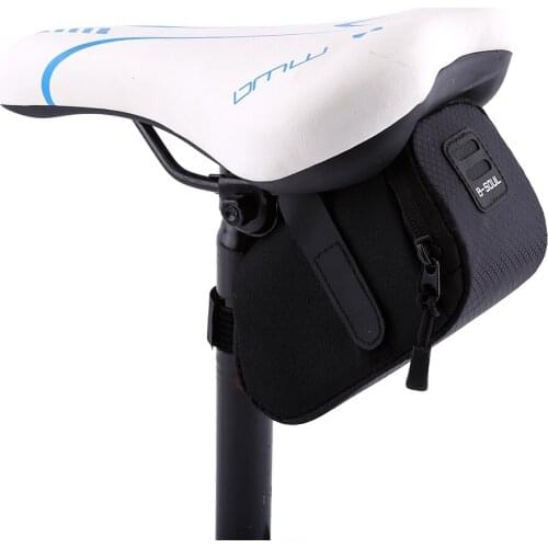 Portable Bike Saddle Bag Portable Cycling Seat Pouch Bicycle Tail bags Rear Pannier Cycling equipment bike tail rear pouch