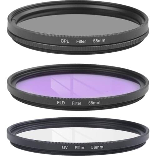 UV Filter Lens Protector for Canon Nikon DSLR SLR Camera 49mm 55mm 58mm 67mm 77mm Lens with Ultraviolet Filter