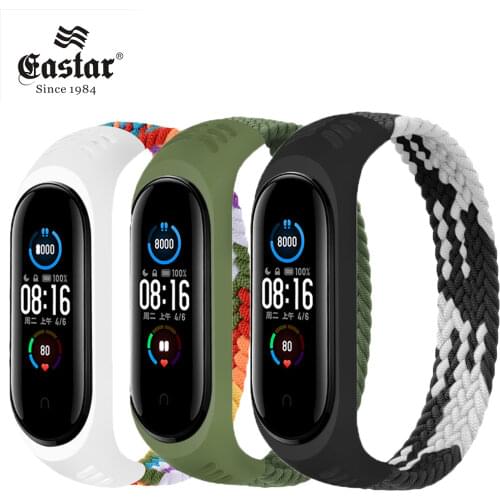 Bracelet Wristband For Mi Band 6 Loop Straps For Xiaomi MI Band 5 Fabric Elastic belt bracelet Wrist Strap For Mi band 4 3