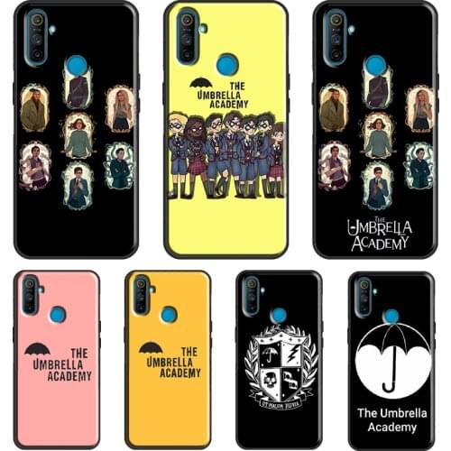 The Umbrella Academy For OnePlus 9 Pro 7 8 Pro 8T Nord 9R Case For Realme 8 Pro C3 C21 GT Neo 6 7 Q3 Pro Cover