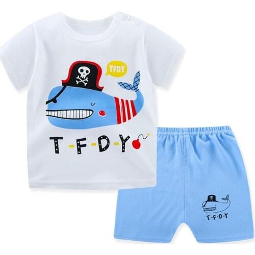 Kids Clothes Girls Summer Outfits 2021 New Suit Baby Short Sleeve +shorts Children Cotton Clothes Girls Clothing Girl Set
