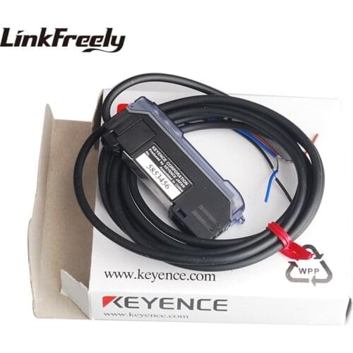 FS-V21R 2pcs Dual Digital Fiber Sensor Optical Fiber Amplifier Switch Smart LED Light Switch FS PZ Type Micro Switch