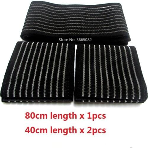 EMS Conductive Electrode Fixed Elastic Bandage Elastic Bands for Arm Back Shoulder Body EMS paddle long size High Elastic