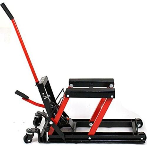 Motorcycle Hydraulic Lift 1500lb/680kg Professional Bike ATV Stand Garage Repair Workbench Lift Jack