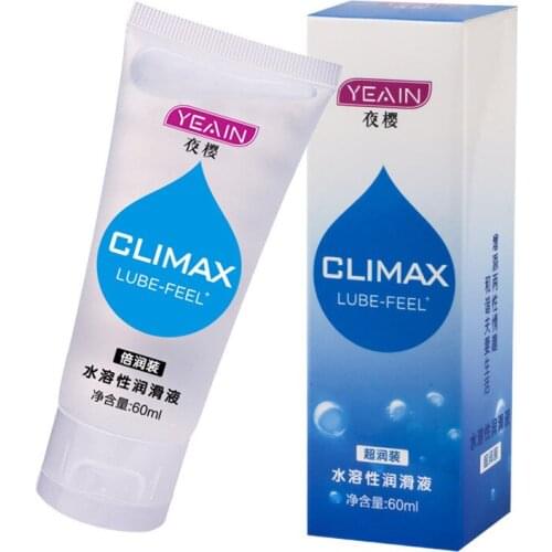 YEAIN 60ML Sex Lubricant for Men Anal Lubrication Personal Grease Thick Water Base Women 18+ Sex Goods for Adults