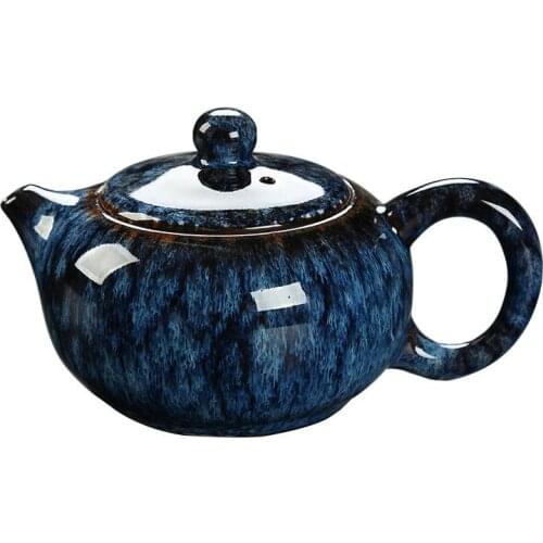 200ml Ceramics Teapot Chinese Kung Fu Tea Set Accessories Travel Tea Pot Water Kettle Tea Ceremony Supplies Teaware Drinkware