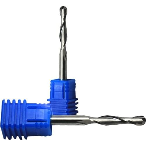 1pc 3.175mm SHK A series CNC BALLNOSE router bits Silhouette relief tools Flutes Milling cutter Ball nose 2 End Mill