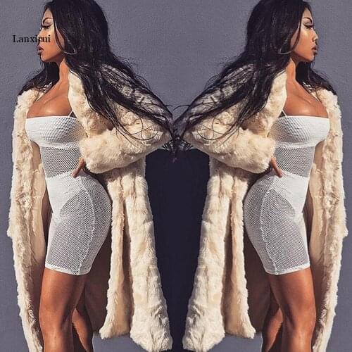 Hooded faux fur jacket women winter coat women faux fur coat female teddy coat white fluffy jacket new ladies teddy jacket