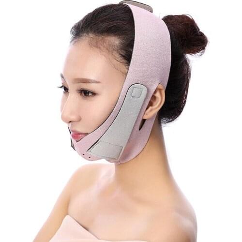 Face Slim V-Line Lift Up Mask Cheek Chin Neck Slimming Thin Belt Strap Beauty Delicate Facial Thin Face Mask Slimming Bandage