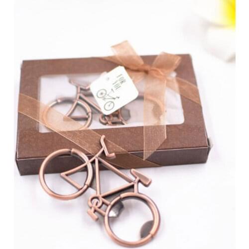 Bicycle Metal Bike Beer Bottle Opener Cute lover Wedding Anniversary Party Gift 30pcs/lot