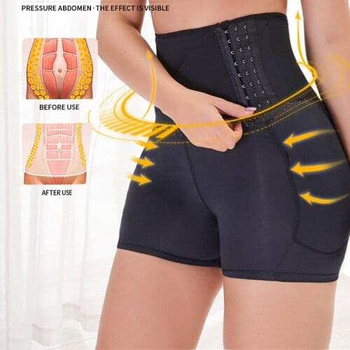 Butt Lifter Shapewear Waist Body Underwear Shaper Pad Fake Buttocks Lingerie Butt Hip Enhancer Fake Ass Butt Lifter Briefs