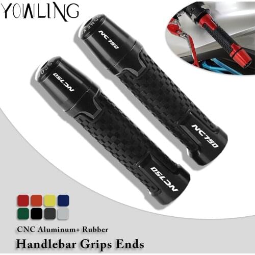 7/8''22mm Motorcycle Accessories handlebar grip ends handle bar grips For Honda NC750 S / X NC750S NC750X 2012 2013 2014-2021