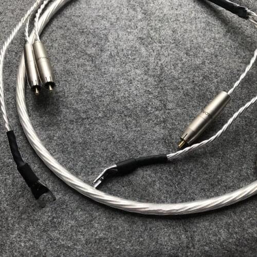 Odin2 - Audiophile Silver Supreme Reference Interconnects Phonograph Cable - 1.5m