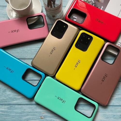 Original iface mall For Samsung Galaxy S20 Plus Case Shock-Absorbing Bumper PC+TPU Back Cover For Samsung S20 S20 Ultra Case