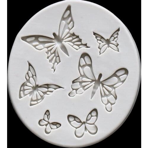 A variety of butterfly decorative pattern silicone mold crystal drop mold 15-1029
