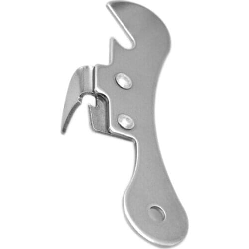 Stainless Steel Manual Can Opener Comfort Good Grip Tin Jar Bottle Cans Opener Tools B88