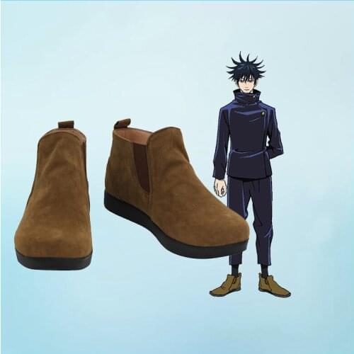 Jujutsu Kaisen Fushiguro Megumi Cosplay Shoes Boots Halloween Carnival Cosplay Costume Accessories