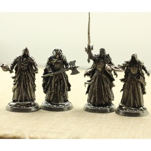 Middle Ages Legion Wraith Soldiers Models Toy Figurines Miniatures Metal Copper Mens Gifts Desktop Ornaments Decorations Crafts