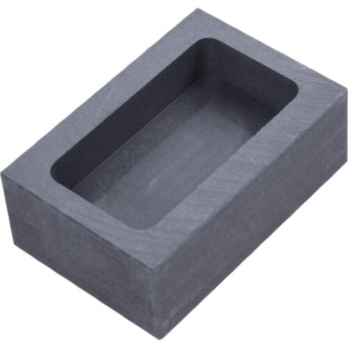 Pure Graphite Crucible Ingot Mold Oven Fusion Cast Melting Gold Silver Platinum