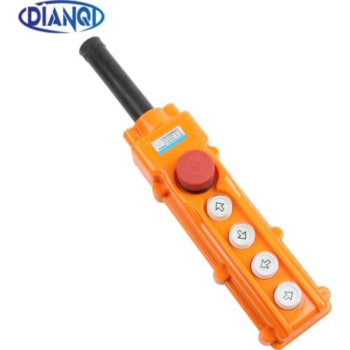 Cob Rainproof Up-down Pushbutton Crane Hoist Switch ,Waterproof,COB-62h push button switch