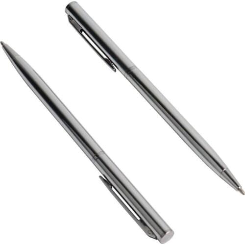 Rotating short ballpoint pen 10cm metal ball pen pocket mini pen 7cm crystal diamond atomic pen core