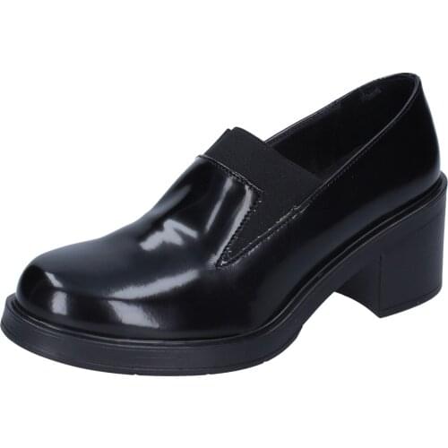 PREGUNTA moccasins womens synthetic leather black