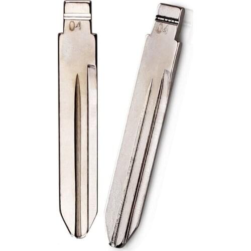 10 PCS/Lot CY24 04# Car Remote Key Replacement Embryo Head, Suitable for VVDI, KD, TY90 Sub-Machine Middle Slot