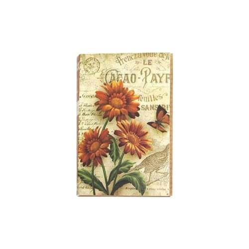 16books Retro Plants Life Paper Sticker Decoration DIY Album Scrapbooking Seal Sticker Kawaii Stationery Gift Material Escolar