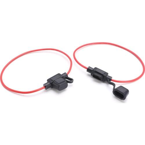 5X New Auto In Line Mini Blade Fuse Holder Splash-proof Car 5 Blade Fuse Holder Accessories for 12V 30A Fuses Replacement