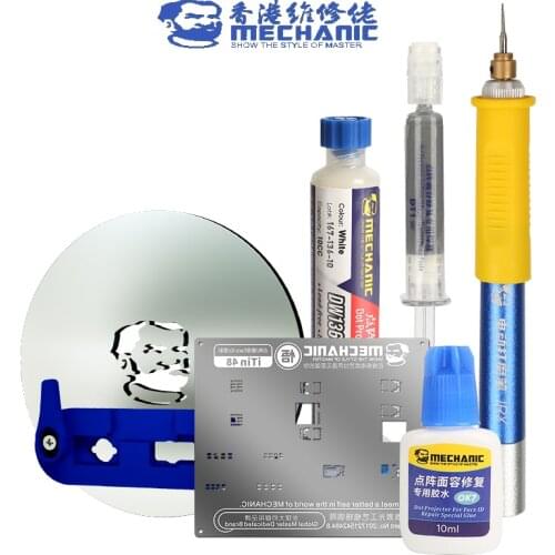 6 IN 1 Dot Projector Face ID Repair Tools Set For iPhone X/XS/XSMax/11/11 Pro Max Face Recognition Repair Reballing Soldering