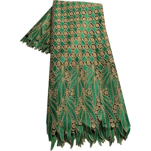 African Lace Fabric With Stone Embroiderey French Cord Lace Fabric High Quality Water Soluble Cord Lace Fabric For Party YLA103