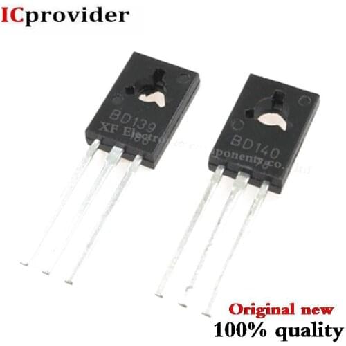 BD139 BD140 original TO-126 ( BD140 100PCS + BD139 100PCS )