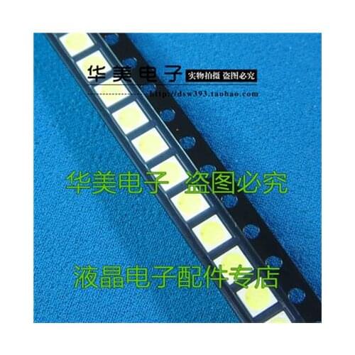 Free Delivery. 3030 cold white light LED SMD lamp beads 1 w LCD TV display backlight bead [10] = 2.5 yuan