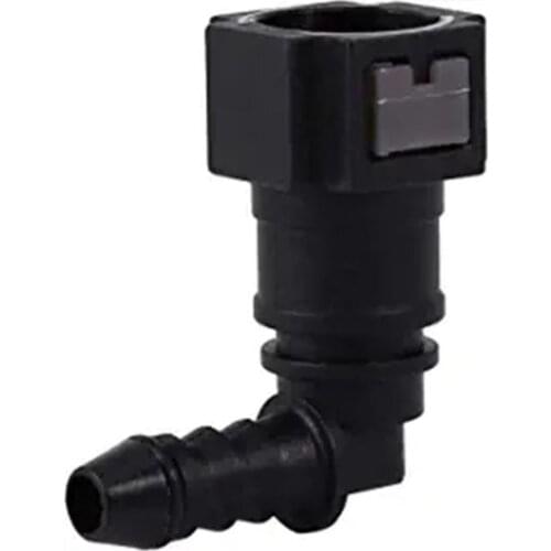 Fuel Line Quick Release Connect Connector Motorcycle Hose Coupler ID6 Female 7.89mm Elbow Fuel Line Quick Connector