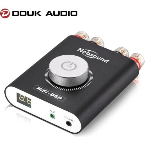 Douk Audio NS-20G Mini Bluetooth 5.0 TPA3116 Digital Power Amplifier HiFi Home Stereo Receiver Audio Amp 100W×2