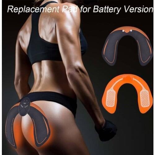 EMS Hip Trainer Electric Muscle Stimulator Buttocks Abdominal ABS Stimulator Fitness Slimming Massager with replacement pads