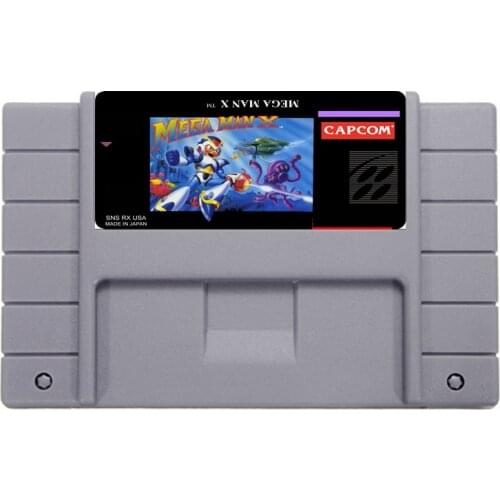 Hot Selling 16bit 46pin Super Game Card - MEGA MAN X