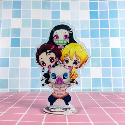 Demon Slayer:Kimetsu no Yaiba Kamado Tanjirou Muzan Acrylic Stand Figure Desktop Decoration Collection Model Toy Cosplay Doll