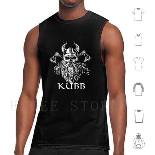 Viking Chess-Kubb-Northman Tank Tops Vest Sleeveless Norwegian Norway Nordic Viking Kubb Team Chess Retro Kubbgame Idea