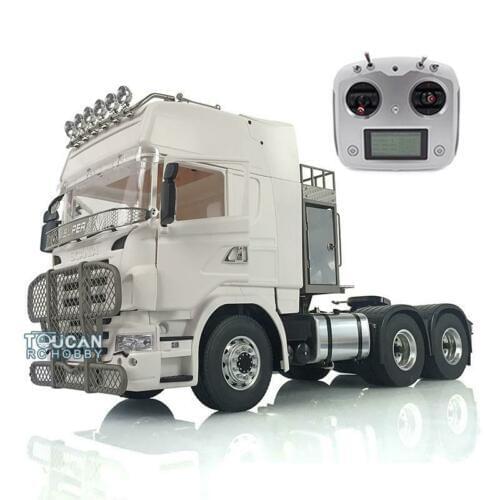 LESU 1/14 Metal 6*6 Chassis Rack Lights RC Hercul Sca Tractor Truck Radio THZH0969-SMT3