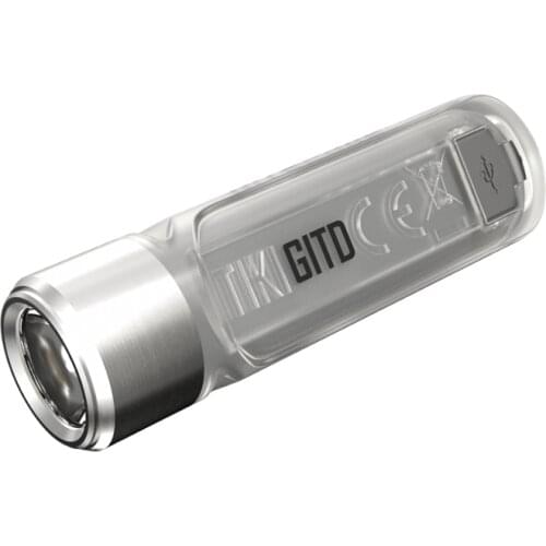 NITECORE TIKI GITD Mini KeyChain Light 300 Lumens Triple light USB Rechargeable Lightweight Torches EDC Lamp Travel Light