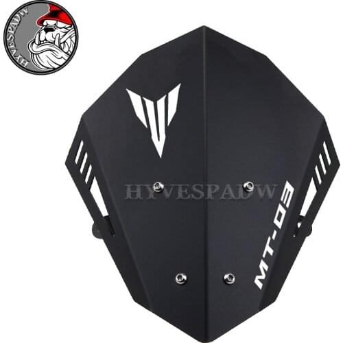 Motorcycle Windshield Windscreen Aluminum Kit Deflector Fits for YAMAHA MT-03 MT03 MT 03 2020 MT25 MT 25 MT-25 2020