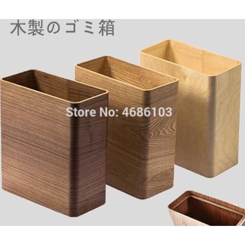 Japanese-Style Trash Can Shiatsu Bathroom Trash Can Simple Creative Waste Cans and kitchen garbage cans in Living Room Bedroom