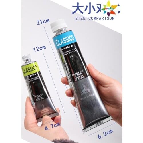 Original Italy Maimeri Professional oil color for classic art Mineral color Tubular 60 ml 77 colors single Self selected